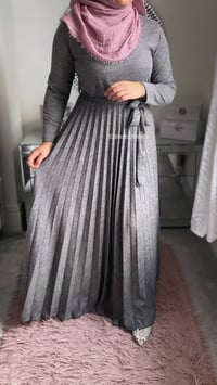 Image 4 of Grey Knitwear Abaya