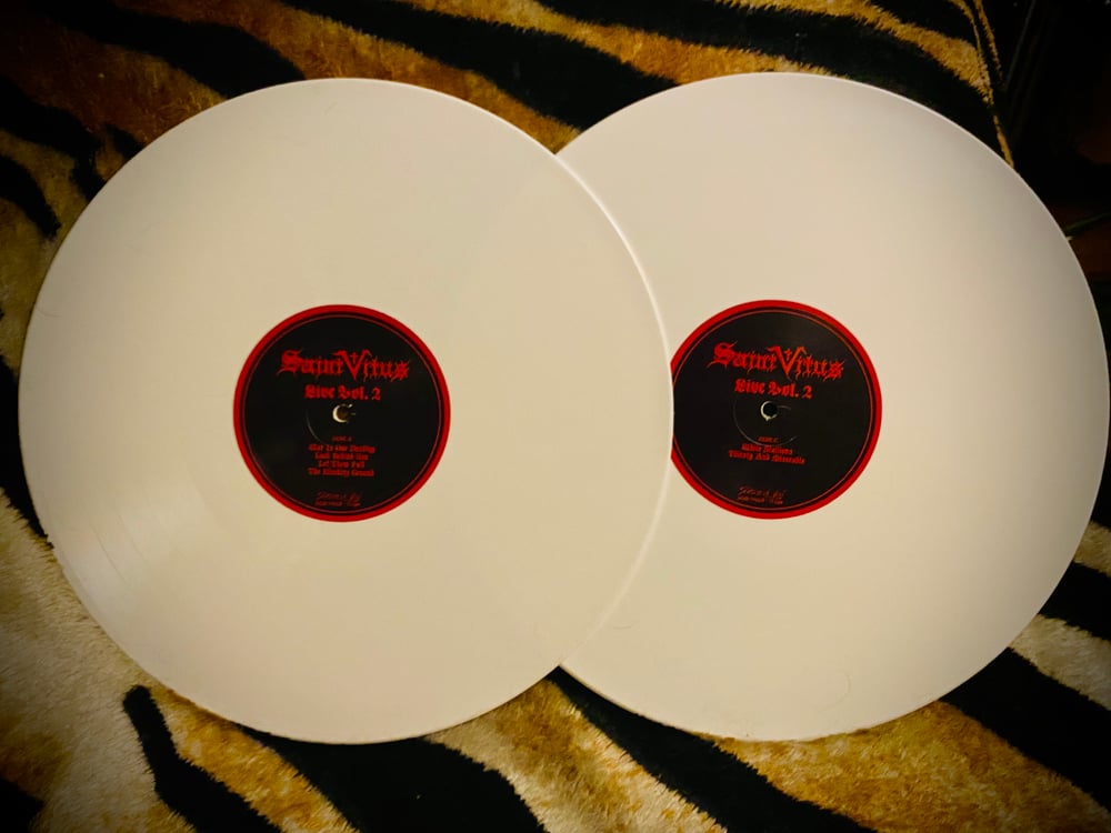 Saint Vitus - Live Volume 2 Double Record (signed vinyl limited edition)