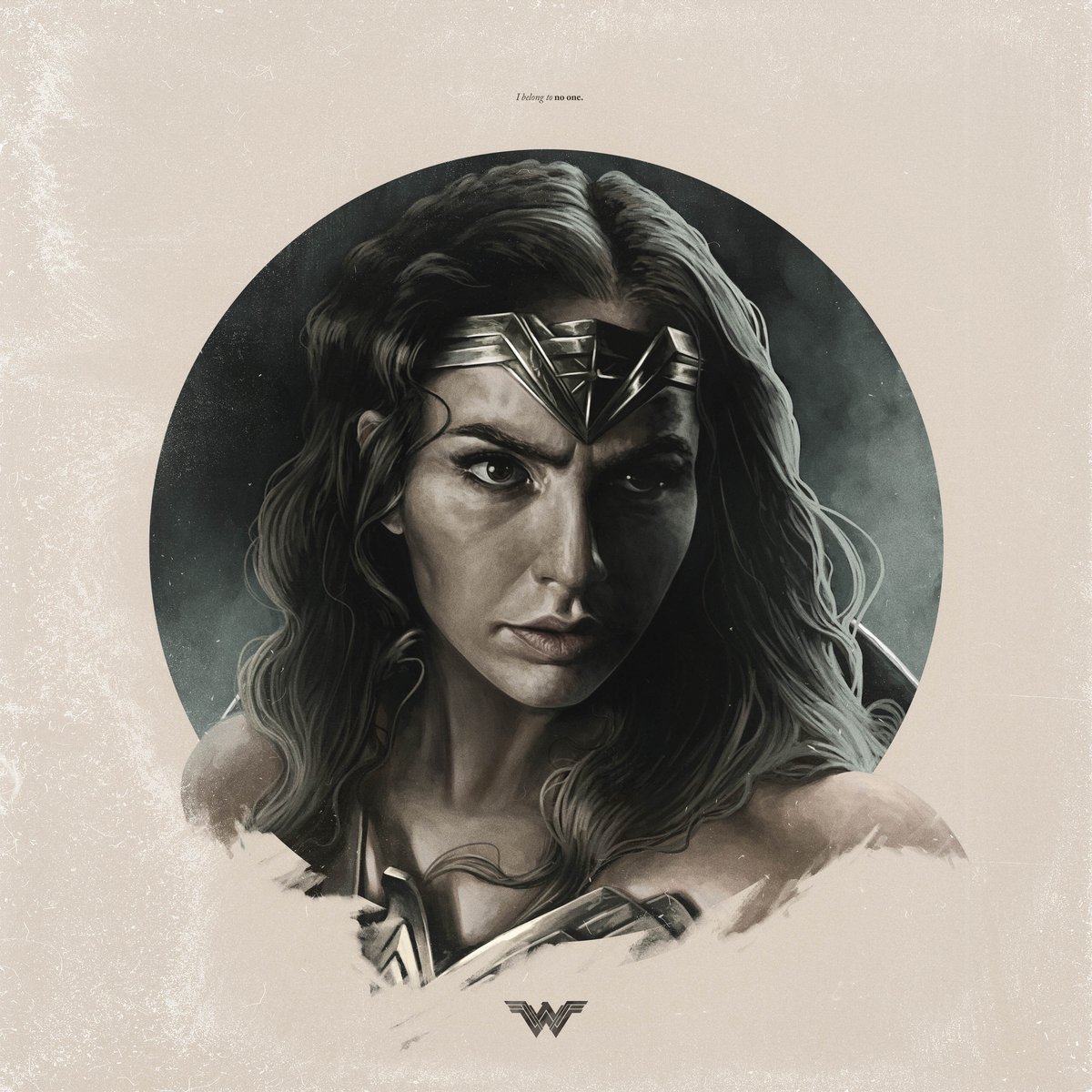 Image of Wonder Woman (Artist Proof) - Zack Snyder's Justice League Headshot/Figurehead. 