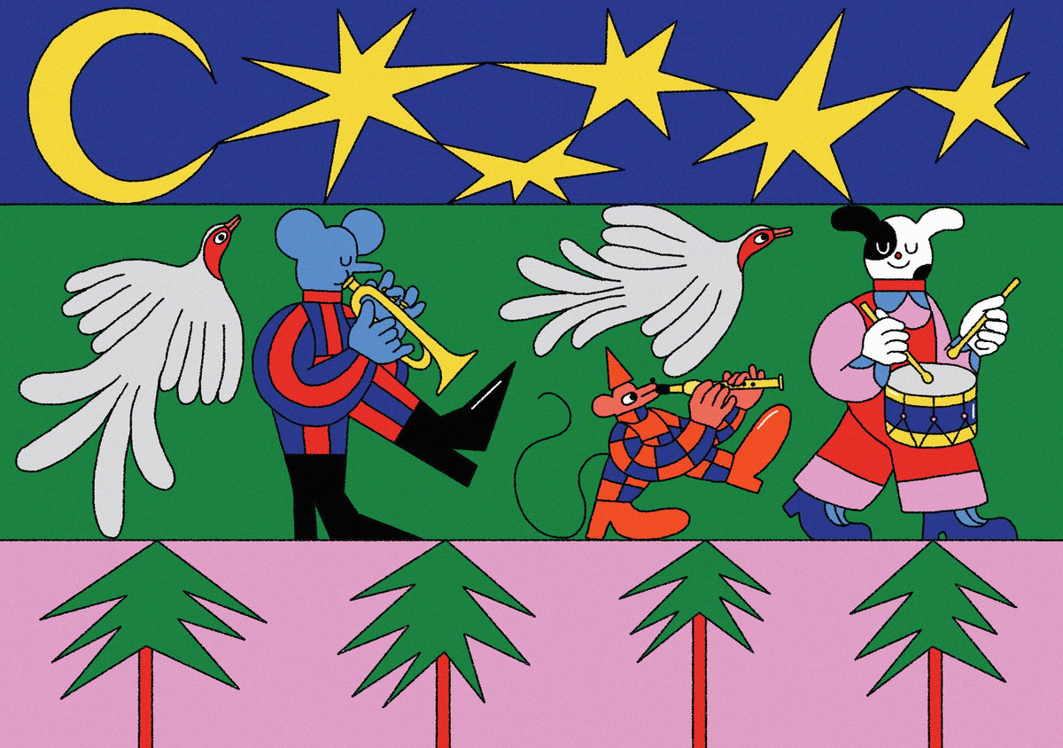 Image of Christmas Parade Cards