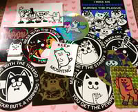 Image 1 of Clitty Cat MEGA Sticker Pack