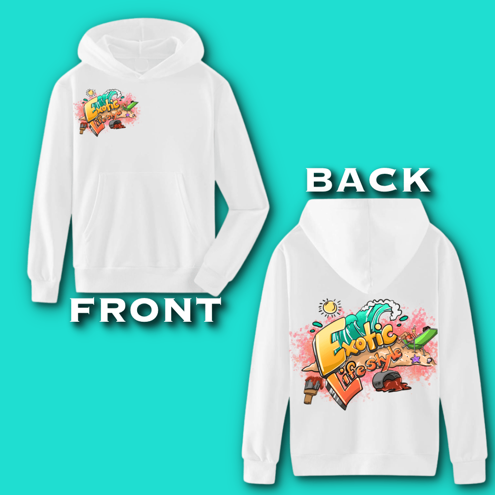 Image of White Hoodie (Pre Order)