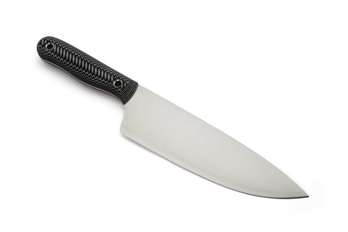 Image of 7" Chef Knife (Textured Grey/Black G10)