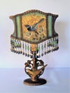 Luxury Lamp - Chinoiserie Antique Lamp with Handmade Victorian Lampshade