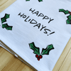 ‘Happy Holidays’ Towel