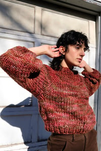 Image 3 of Frid Sweater Limited Merino Wool (shown in Oxido - more colours)