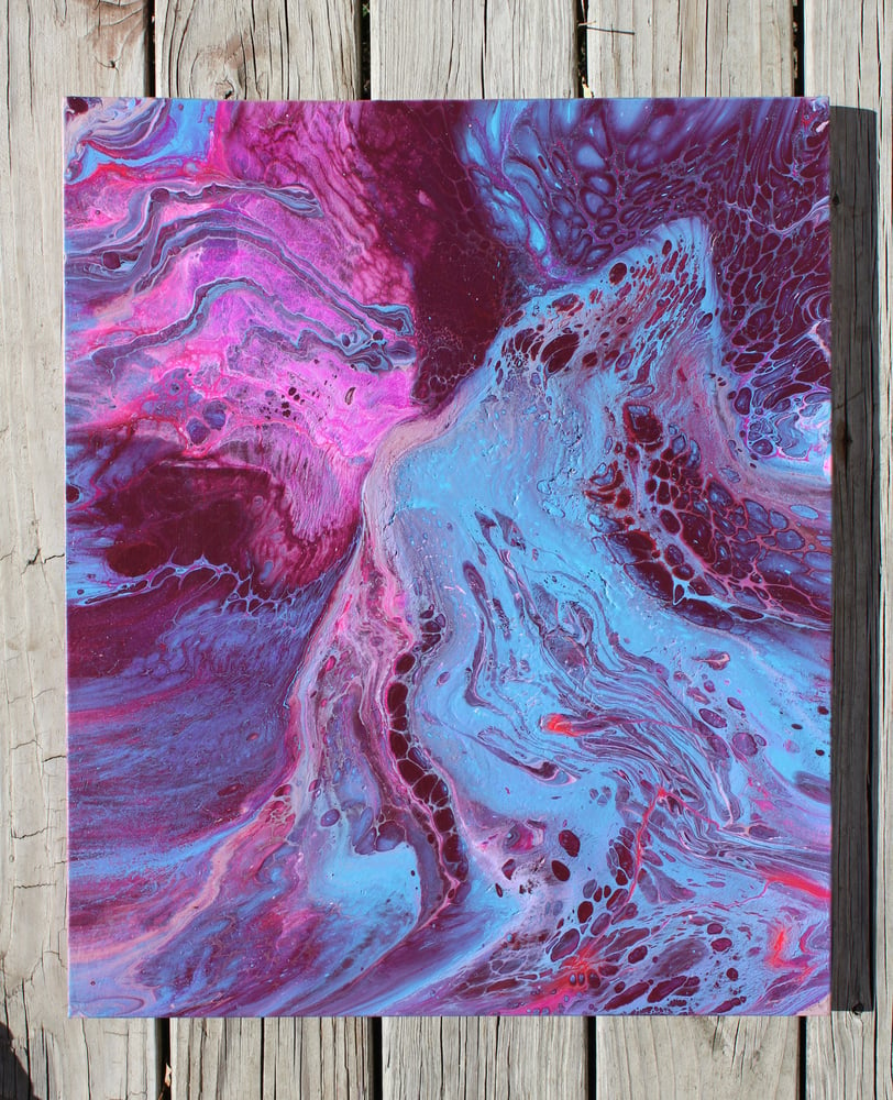 Image of Paint Pour canvases