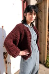 Perth Cardigan Limited Merino Wool (shown in Belgium Chocolate- more colours)