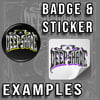 Badge & Sticker (Combo)