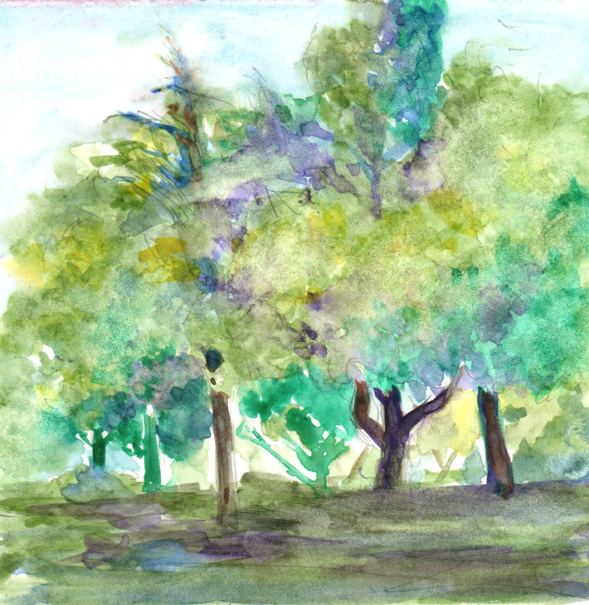 Image of Watercolor study