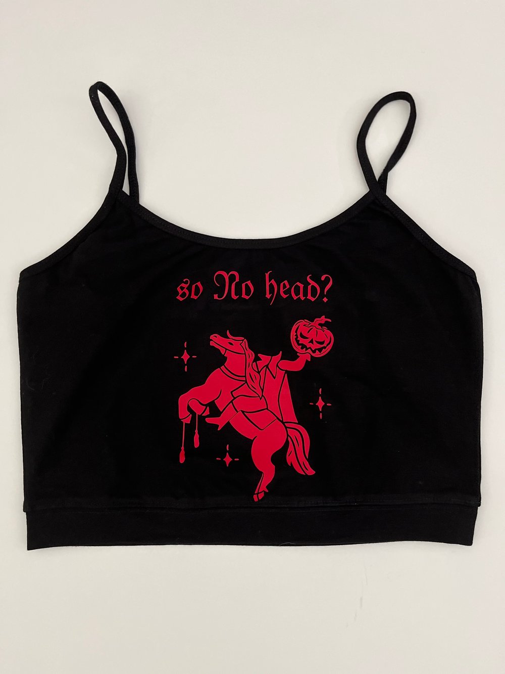 So no head crop tank