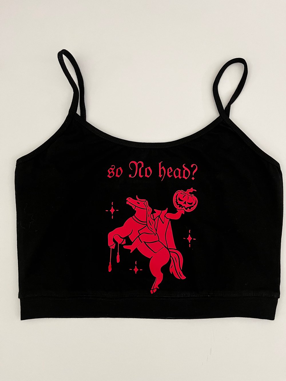 So no head crop tank
