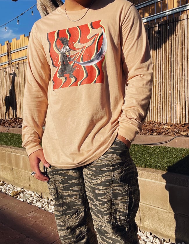 Afro Samurai Long Sleeve Tee 