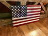 All-American Wooden Flag