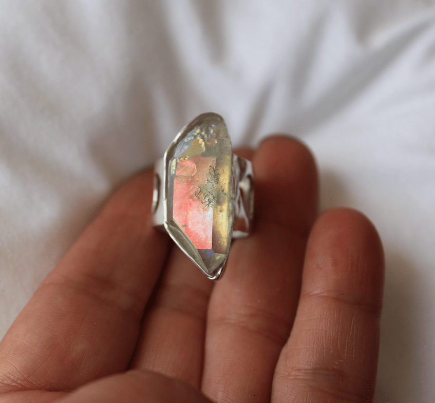 Image of  Angel Aura  Cuff Ring