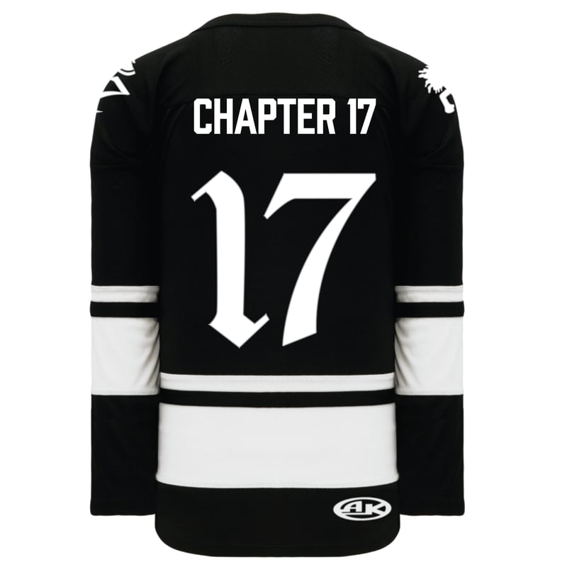 Official Chapter 17 Hockey Jersey Black