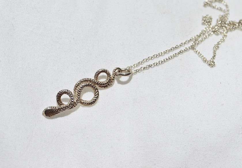 Image of Sterling Silver Infinity Snake