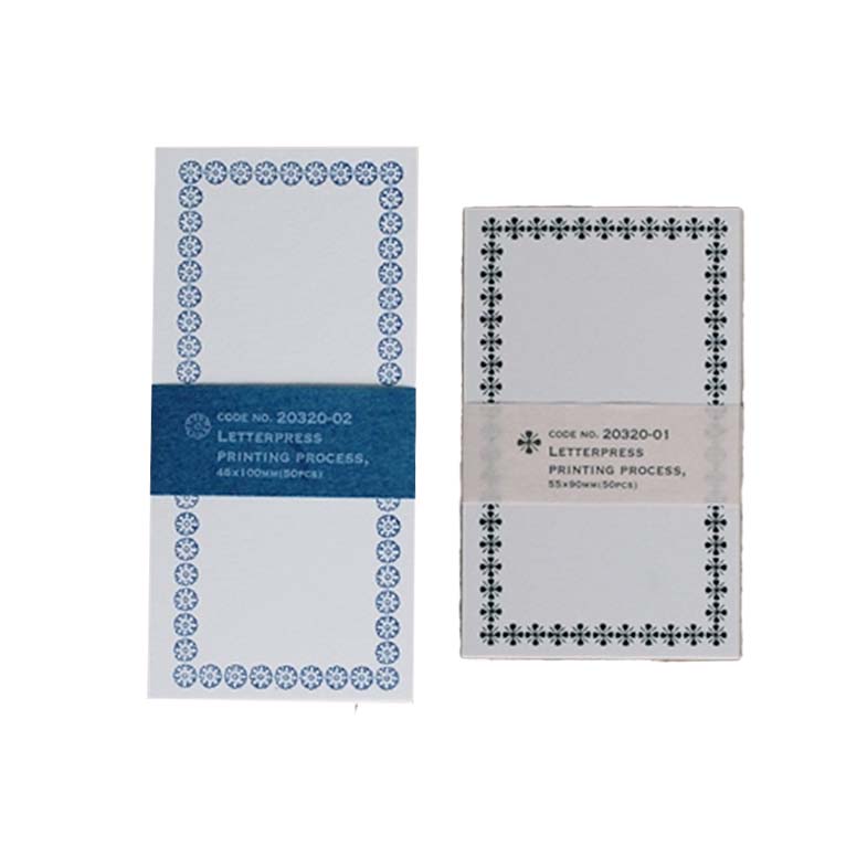 Image of Classiky - Letterpress Memo Card