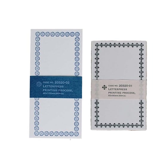 Image of Classiky - Letterpress Memo Card