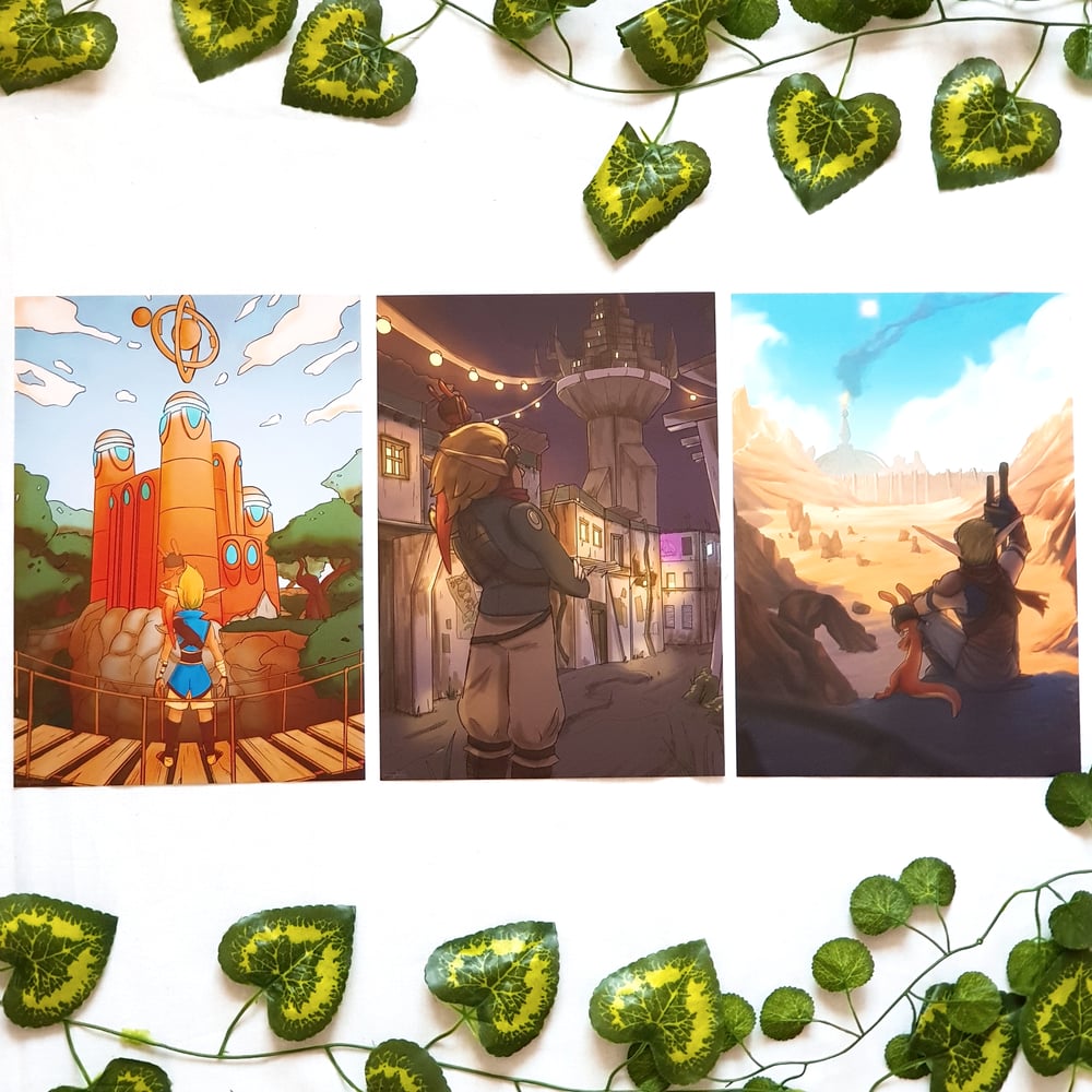 Image of Jak & Daxter - Prints