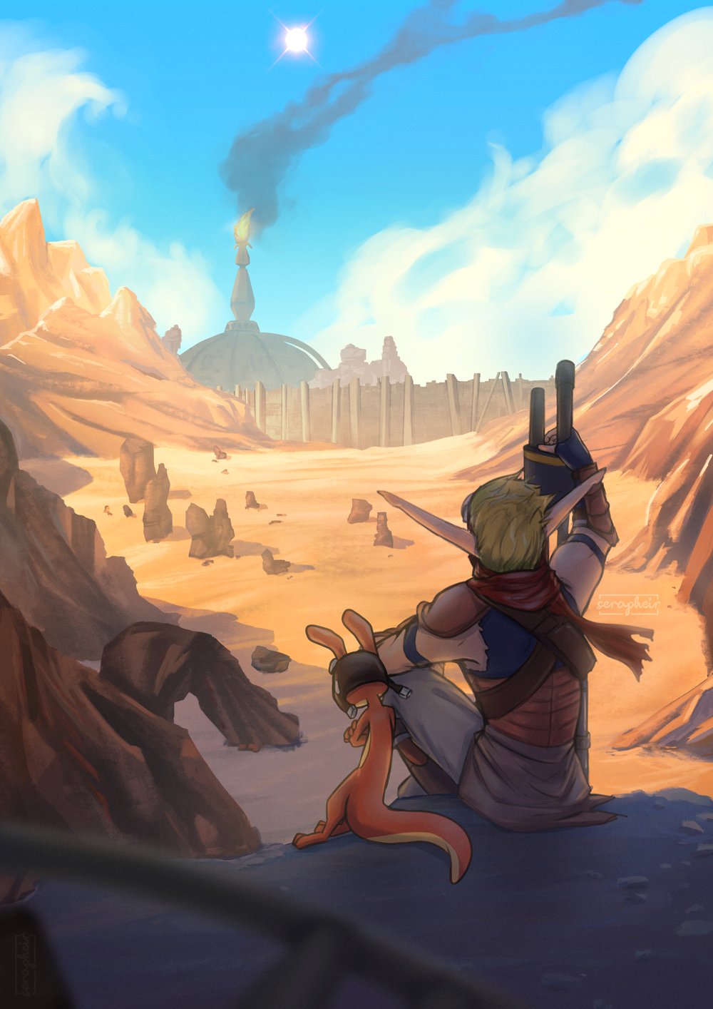 Image of Jak & Daxter - Prints