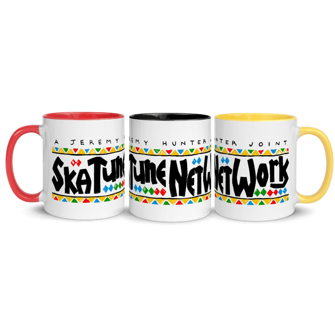 Image of SKA THE RIGHT TUNE | Ceramic Mugs | Red, Black, or Yellow