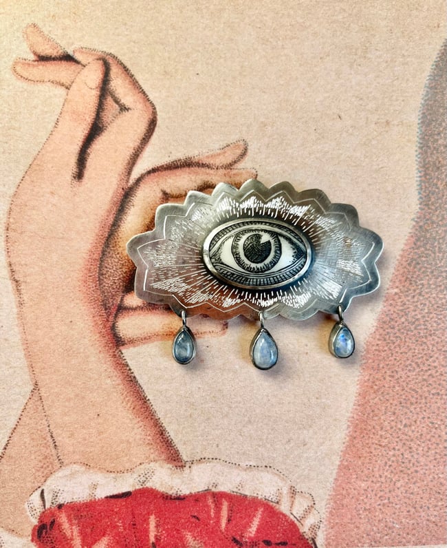 ALWAYS WITH YOU BROOCH.