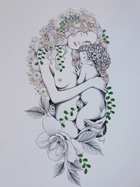 Image 2 of KLIMT FINITION OR RÉINTERPRÈTATION 🌟A4🌟série limitée