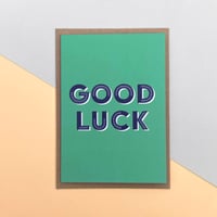 Image 2 of Good Luck eco-conscious card