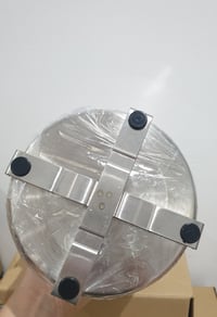 Image 3 of 3 tier tiffin carrier- Hibiscus design