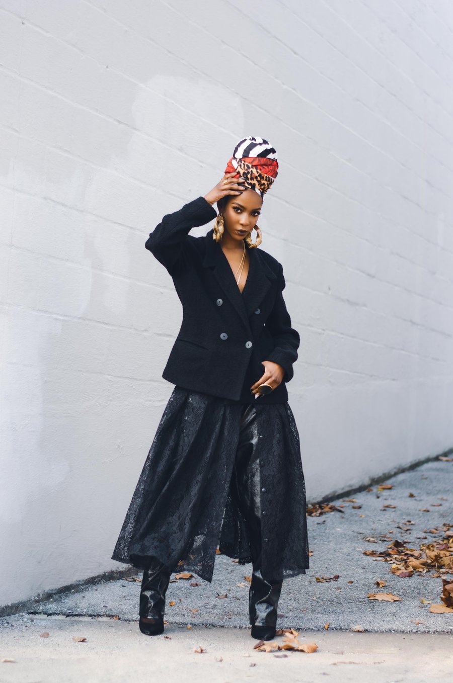 Image of Vintage Jemelé Textured Double Breasted Blazer