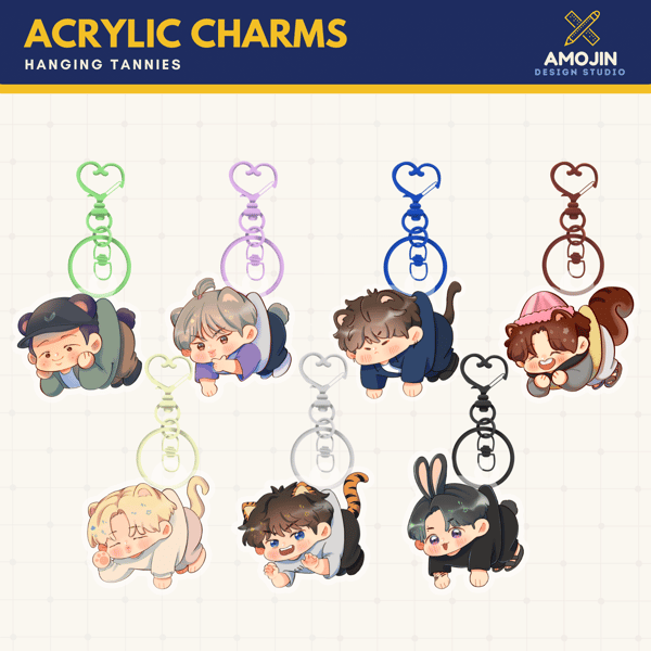 Image of ACRYLIC CHARMS: Hanging Tannies
