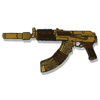 Image 1 of GOLD AK PATCH