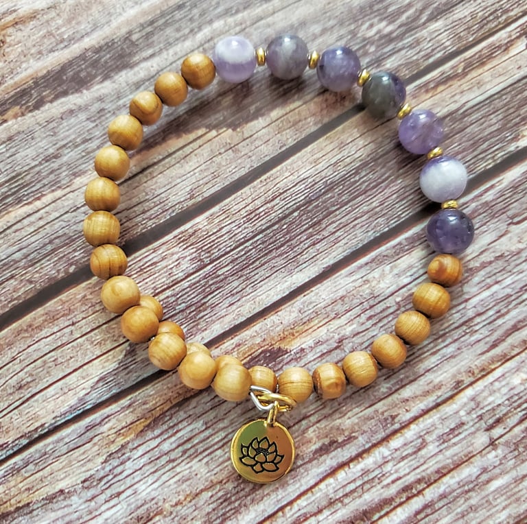 Natural Amethyst Bracelet Image 2