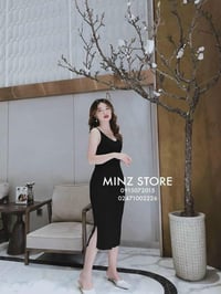 Knee length 2-piece body dress