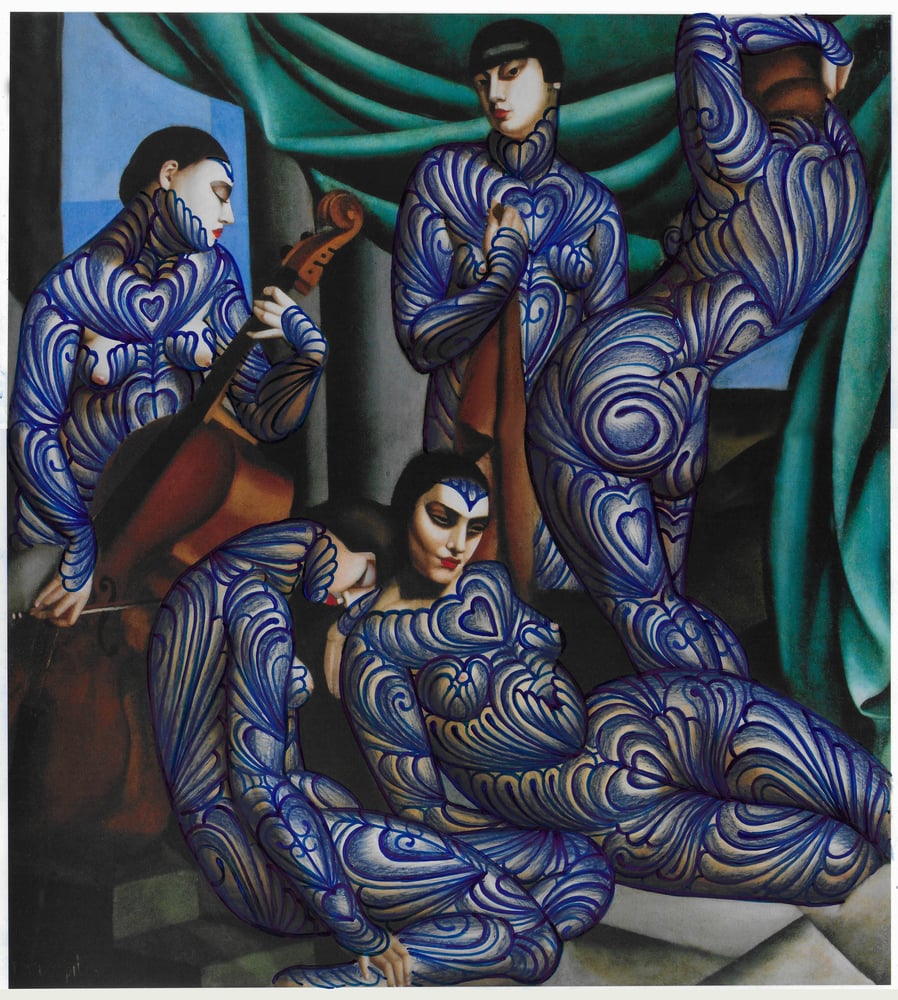 Image of Tamara de Lempicka tribute II