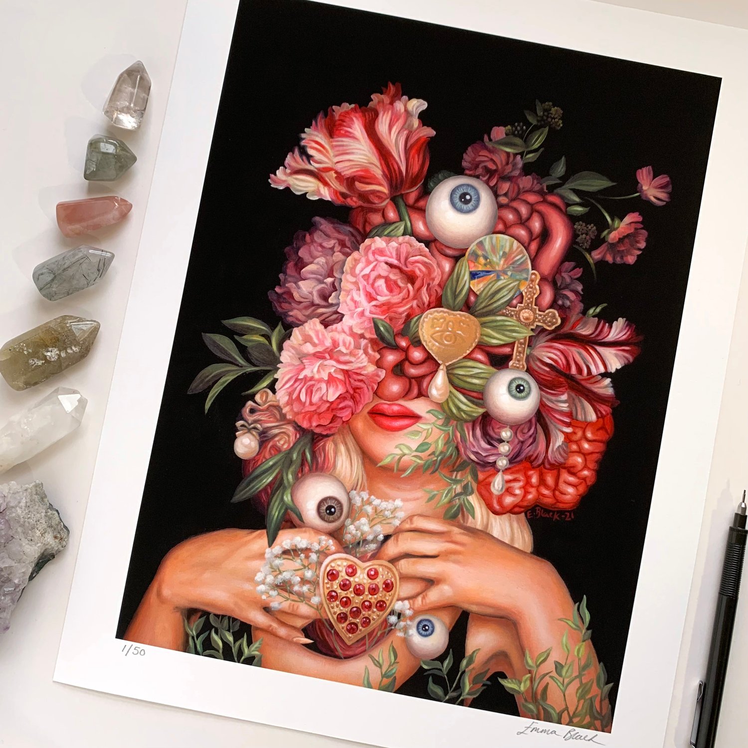 Image of Limited Edition 'Tear It Wider' Giclée Print 