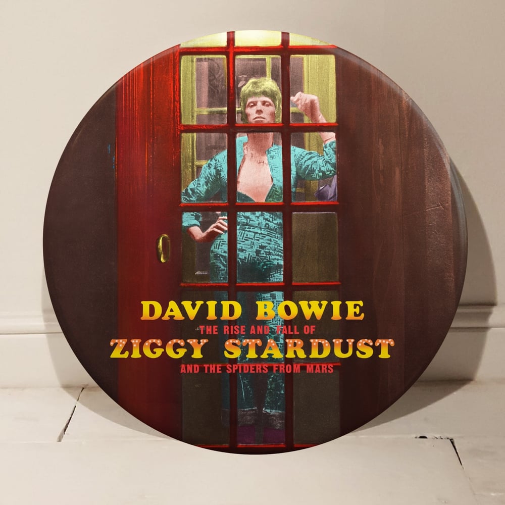 David Bowie, Ziggy Stardust 2 GIANT 3D Vintage Pin Badge