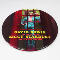 Image 3 of David Bowie, Ziggy Stardust 2 GIANT 3D Vintage Pin Badge