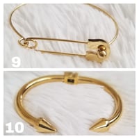 Image 5 of #1 Stainless Steel Bangles (Gold)