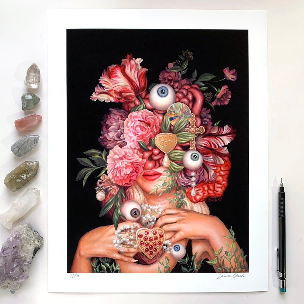Image of Limited Edition 'Tear It Wider' Giclée Print