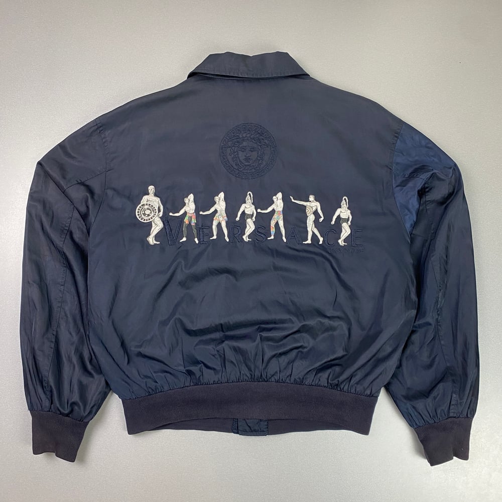 Image of 1990s Versace bomber jacket, size large