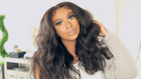 *HIGH QUALITY* KINKY STRAIGHT HD LACE WIG (WOW AFRICAN HAIR)