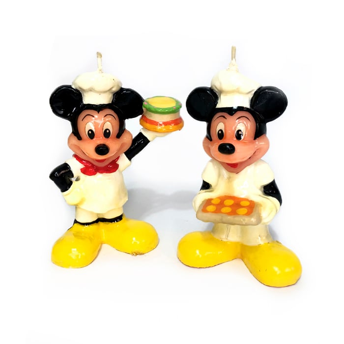 Vintage 80's Mickey big candle