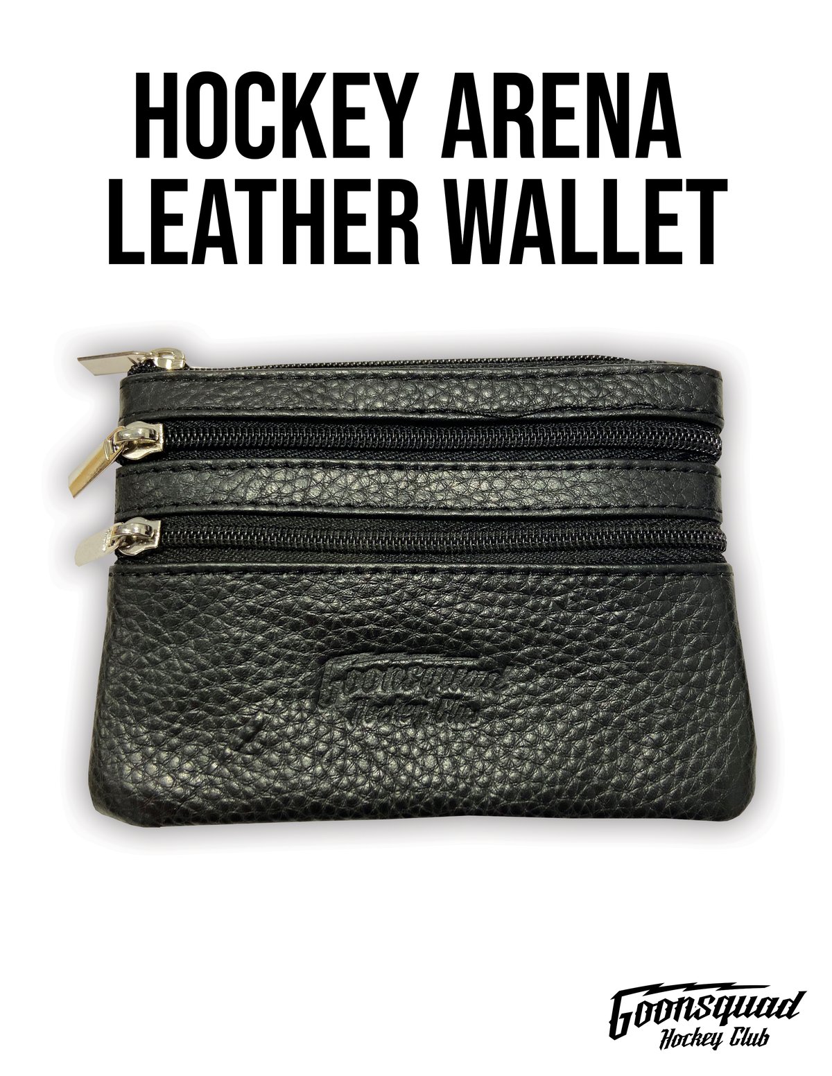 GS Hockey Arena Leather Wallet