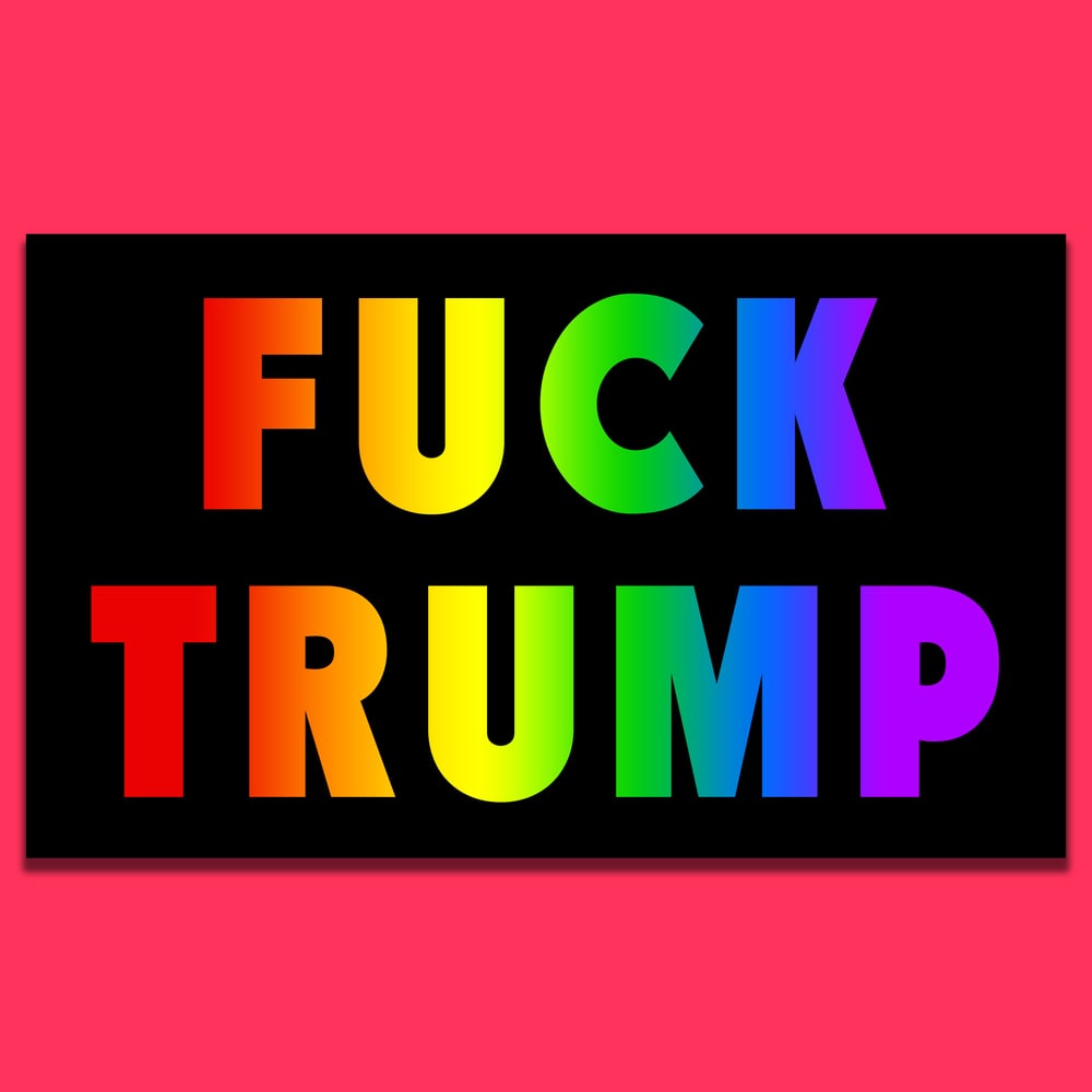Image of FUCK TRUMP Sticker