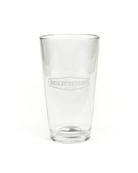 Etched Pint Glass