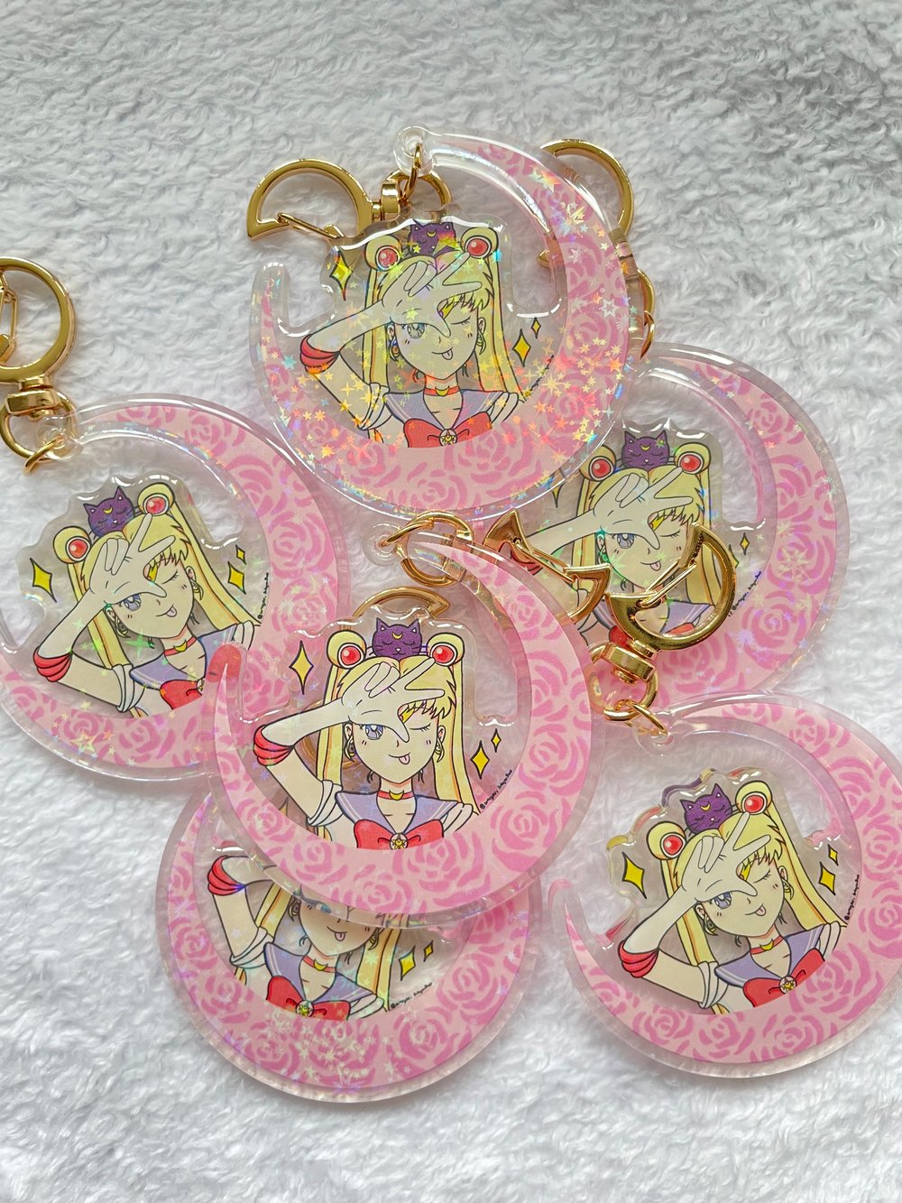 Image of Sailor "Moon" Keychain