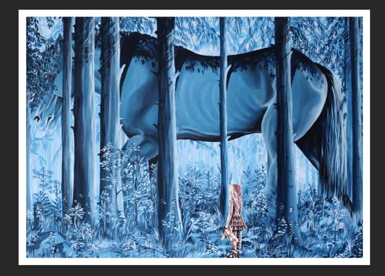 Image of THE BLUE GIANT - LIMITED EDITION PRINT