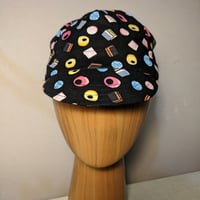 Image 2 of Cotton cycling cap - liquorice all-sorts